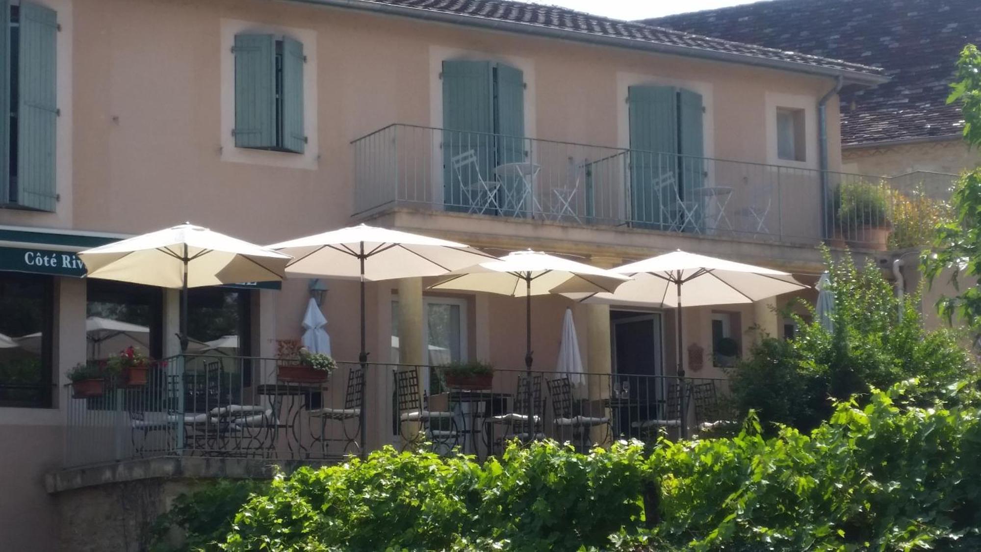 Hôtel-Restaurant Côté Rivage Badefols-sur-Dordogne Exterior foto